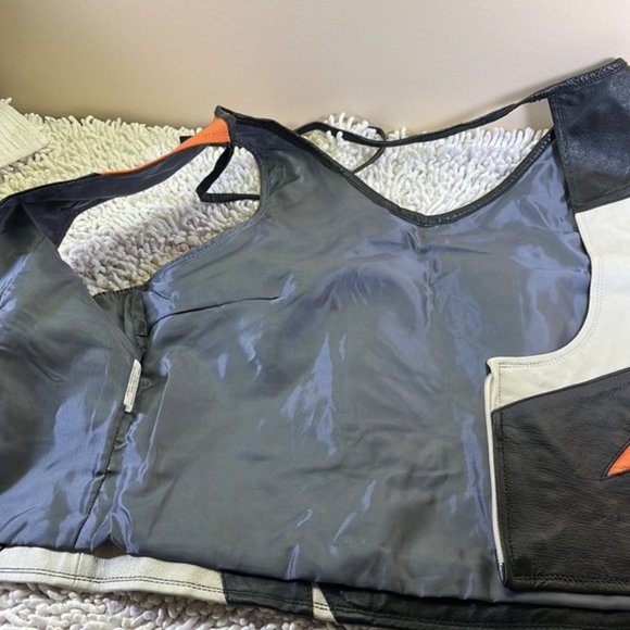 Vintage Tony Stewart Nascar Leather Vest The Home Depot XXL - Picture 9 of 13